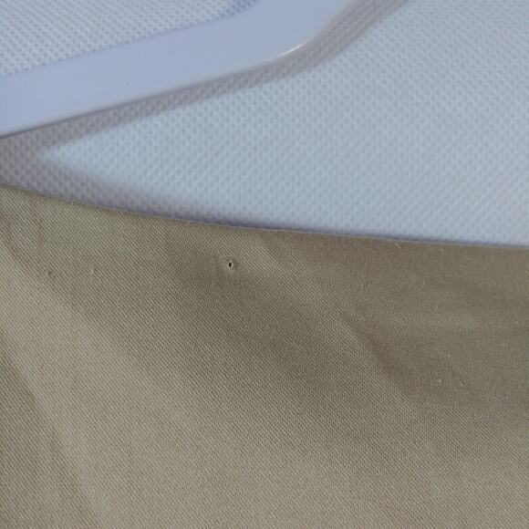 Citrine Green Tan Pants Set Business Casual Safari 2 Piece Set Size 14 - Picture 14 of 16